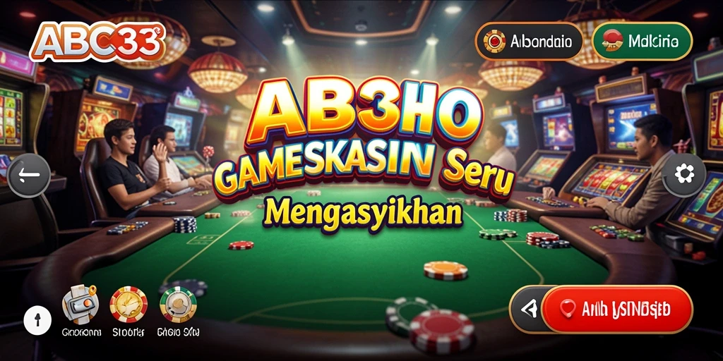 Tampilan gameplay ABC33 yang menarik dan seru dalam bermain kasino.