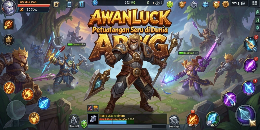 Gameplay seru dalam <strong>AWANLUCK</strong> dengan karakter dan strategi yang dinamis.