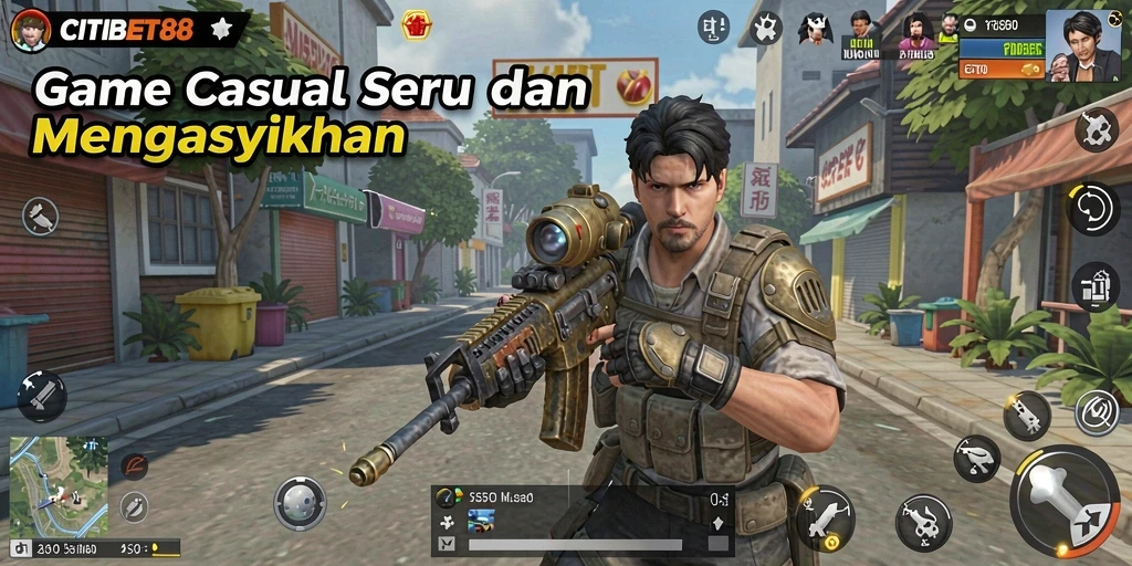 Tangkapan layar gameplay menunjukkan keseruan bermain CITIBET88 yang mengasyikkan.