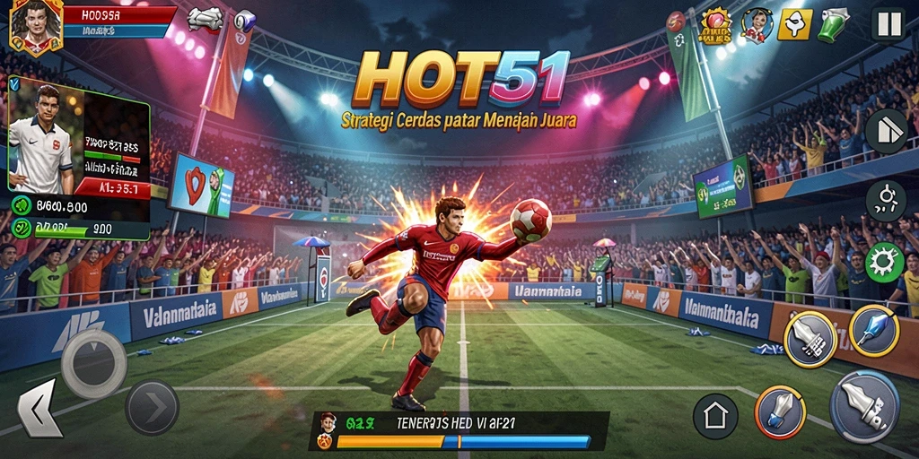 Screenshot gameplay HOT51 menampilkan aksi strategi yang mendebarkan.