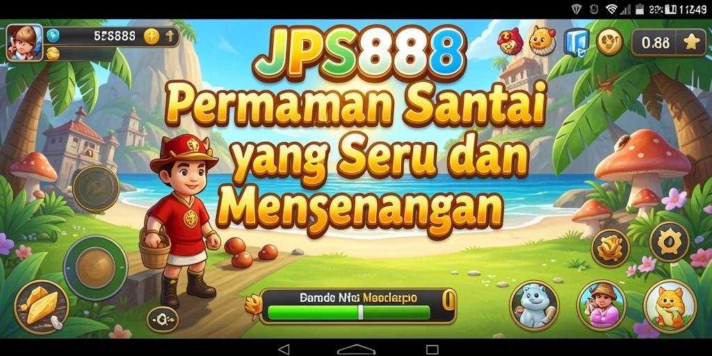Tampilan gameplay JPS888 yang menyenangkan dan menghibur.