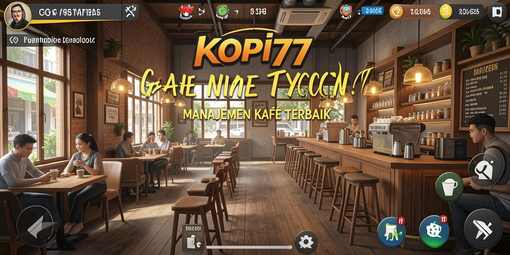 Tampilan gameplay KOPI77 yang seru dan menantang.