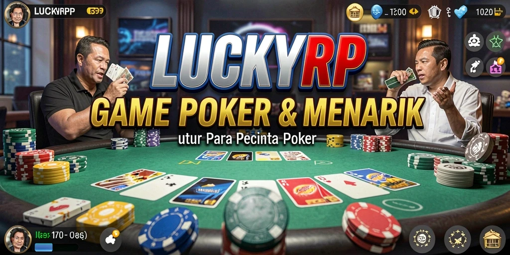 Gameplay seru LUCKYRP dengan tampilan yang menarik dan interaktif.
