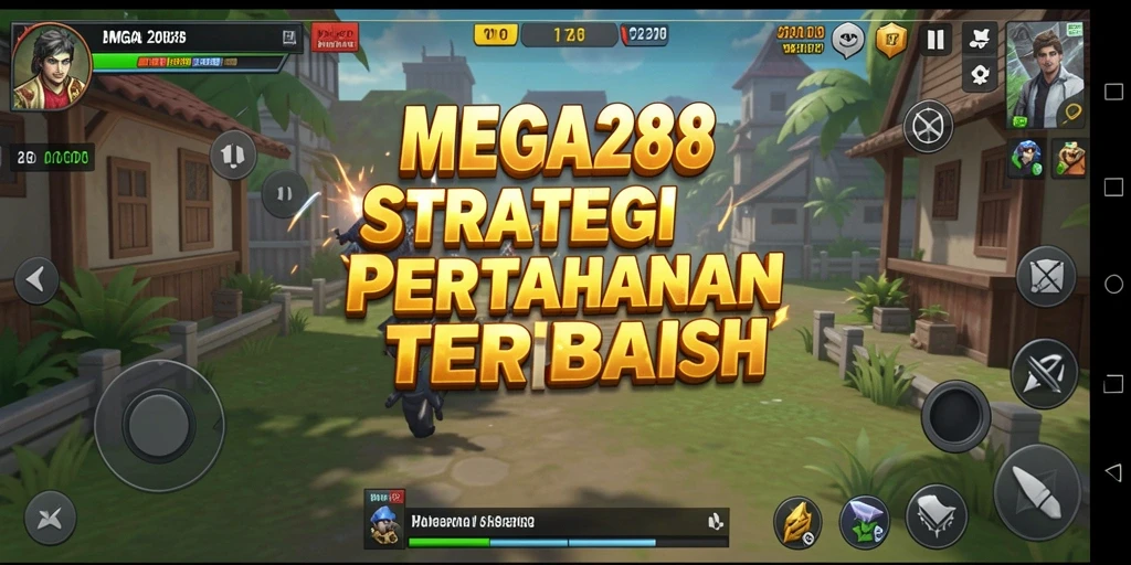 Tampilan gameplay <strong>MEGA288</strong> yang seru dan mendebarkan dalam Tower Defense.
