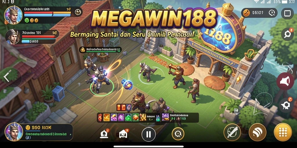 Tampilan menarik dari gameplay MEGAWIN188 yang penuh kesenangan.