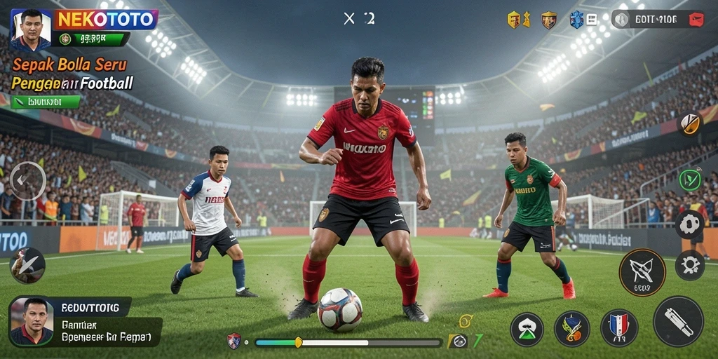 Tampilan gameplay NEKOTOTO yang seru dan mendebarkan.