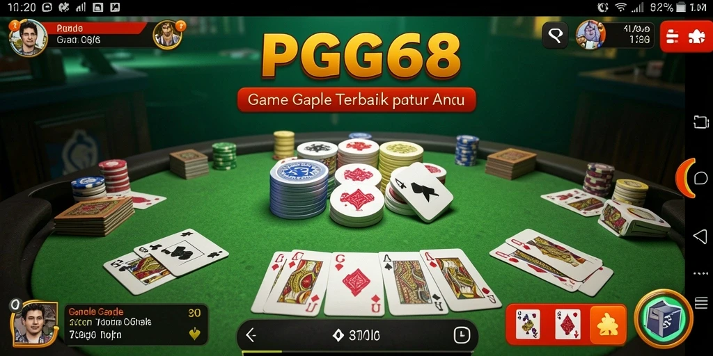 Tampilan gameplay PGG68 yang seru dan menantang.