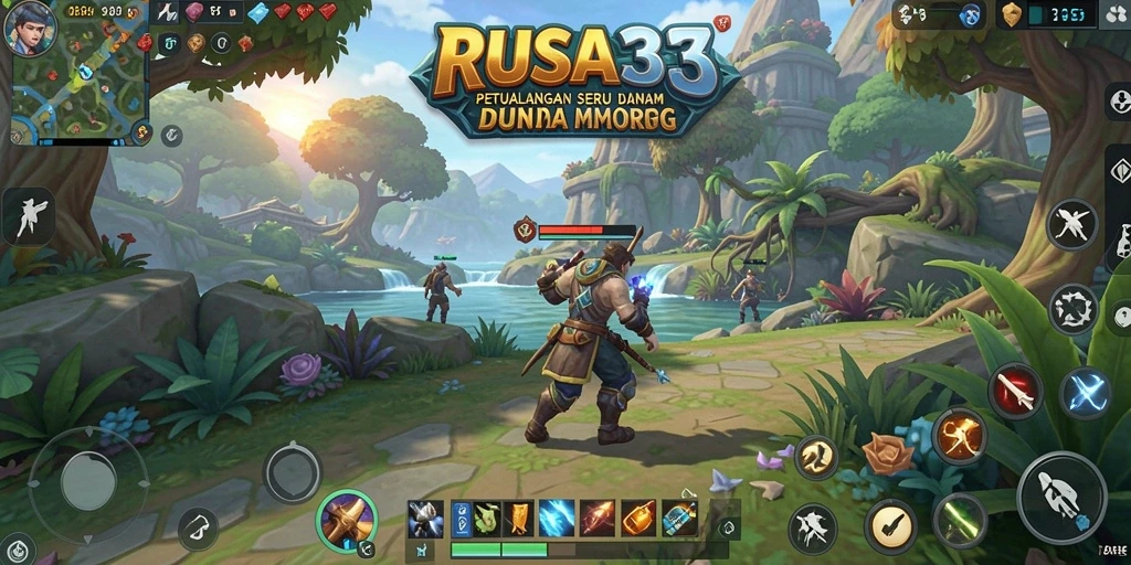 Tampilan utama gameplay RUSA33 yang memukau dan menarik.