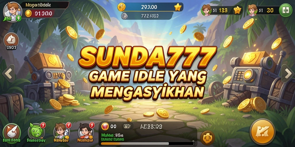 Tampilan gameplay SUNDA777 dengan elemen Idle yang menarik.