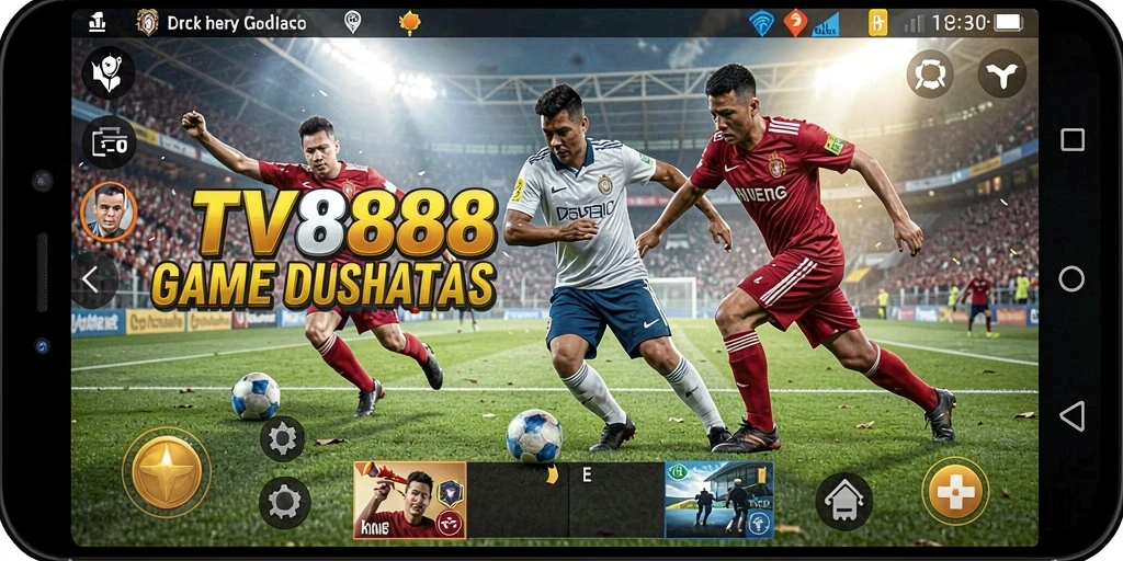 Tampilan gameplay TV888 yang dinamis dan menantang.
